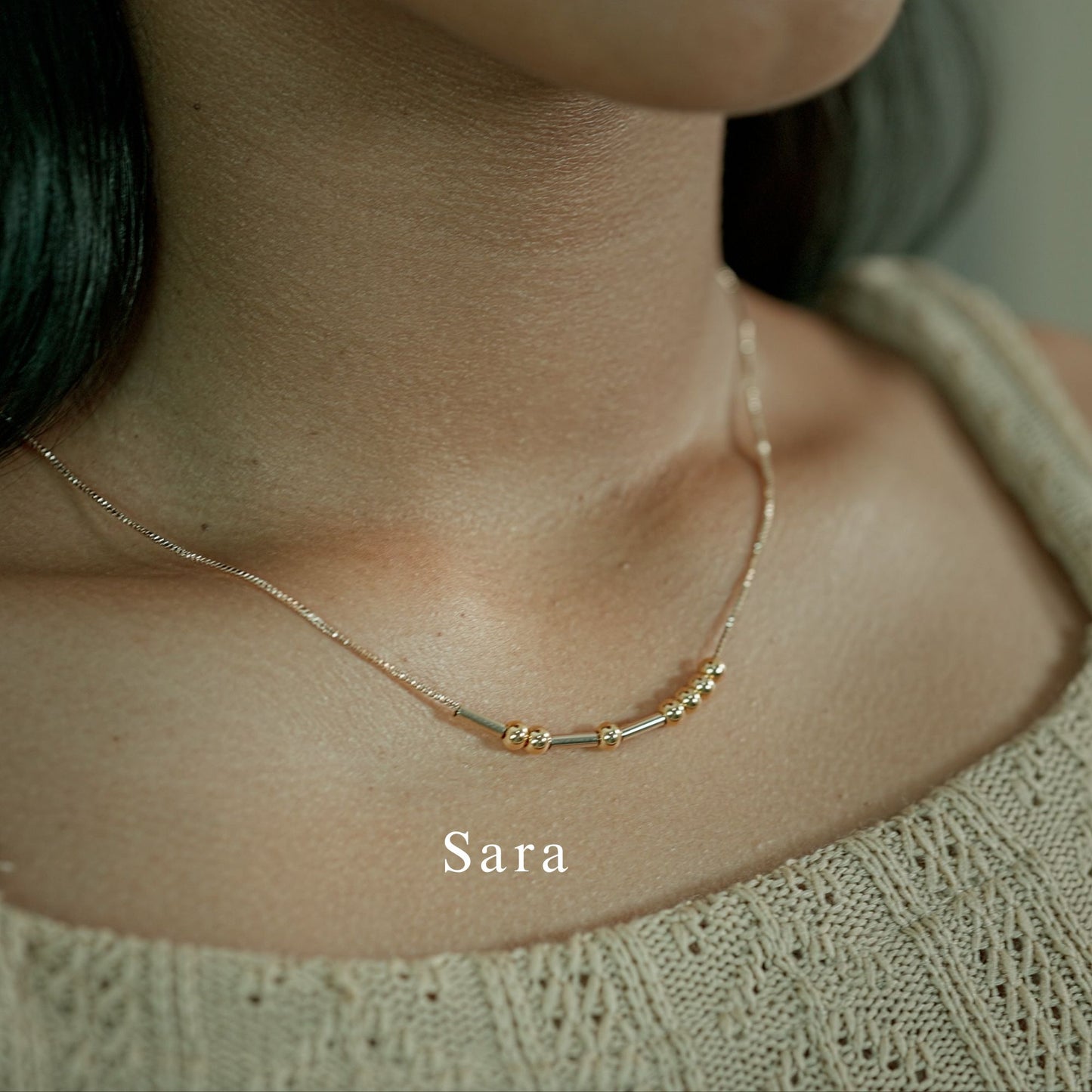 Morse Code Necklace