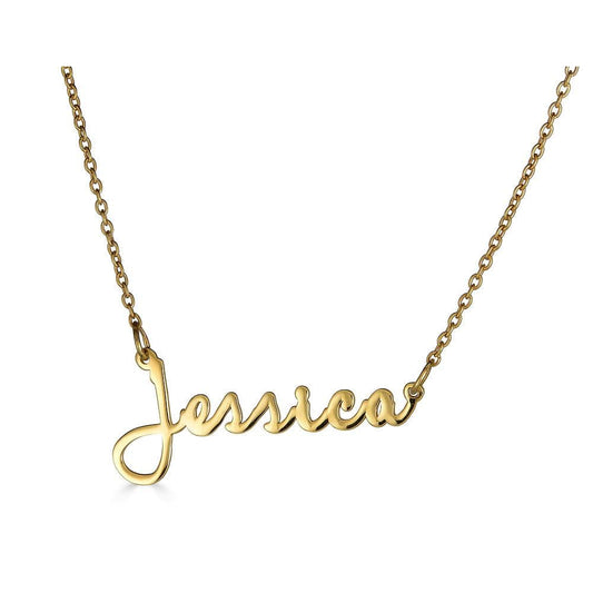 Ari&Lia Single 18K Gold Over Silver Single Plated High Polish NP30543-GPSS