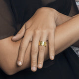 Ari&Lia Rings Name Or Date Cut Out Ring