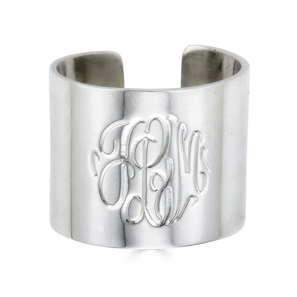 Hand Engraved Cuff Ring