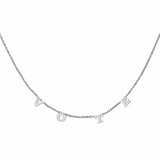 Ari&Lia Trendy Sterling Silver Trending Vote Necklace 5500-SS