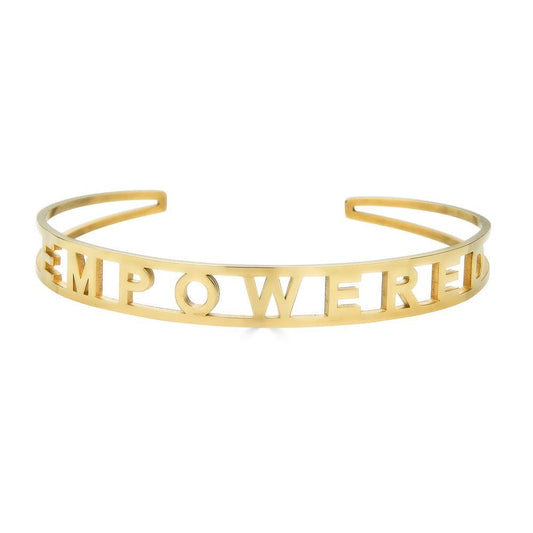 Ari&Lia Empowered Bangles Yellow Stackable Empowered Bangle ST5059-EMPOWERED