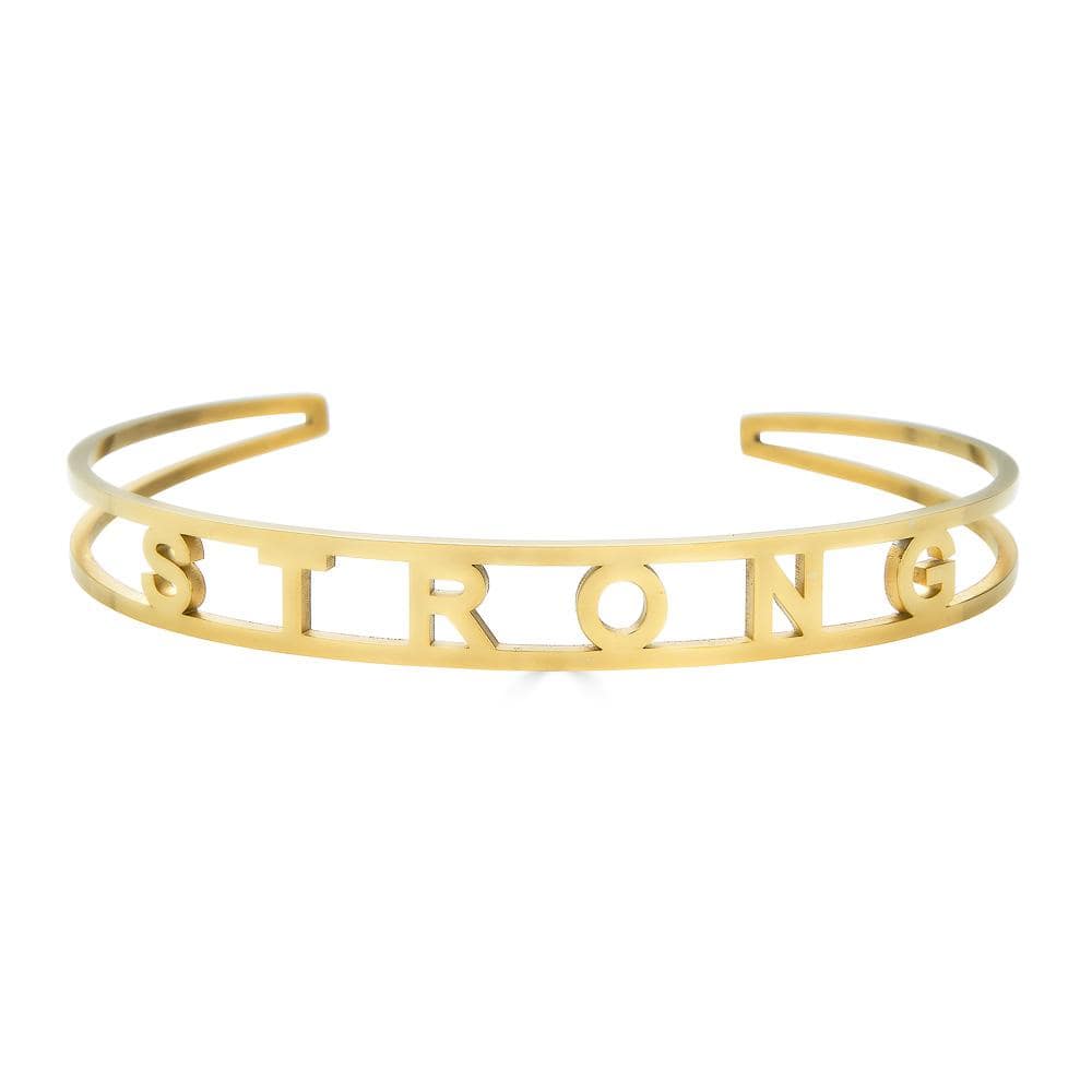 Ari&Lia Empowered Bangles Yellow Strong Adjustable Empowered Bangle ST5059-STRONG-2